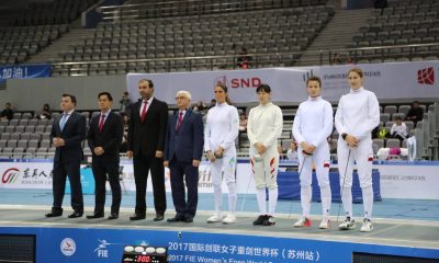 Szpadzistki na podium