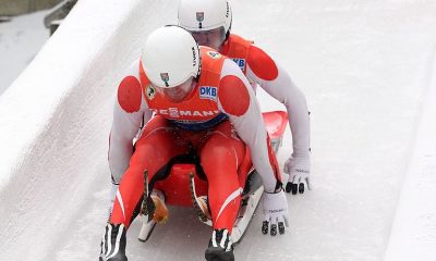 Wojciech Chmielewski i Jakub Kowalewski podczas zawodów