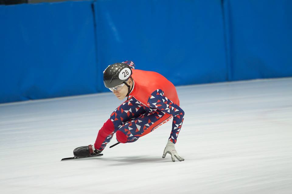 Bartosz Konopko podczas zawodów