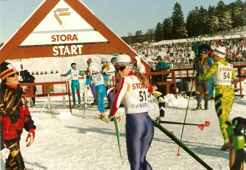 Bernadeta Piotrowska na starcie