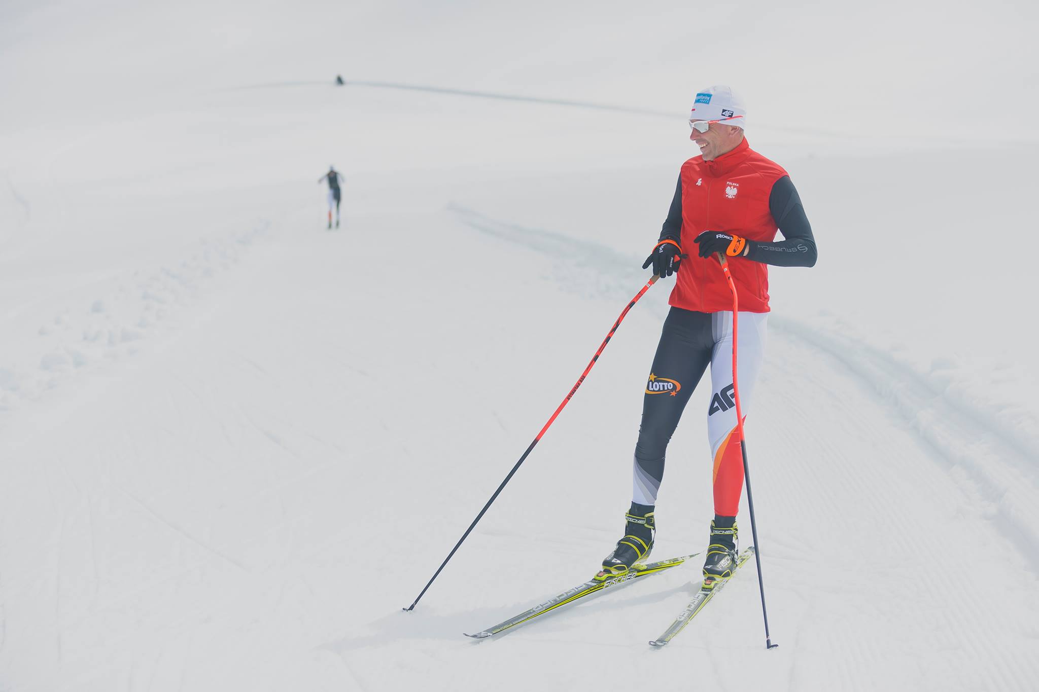 Tomasz Sikora na nartach