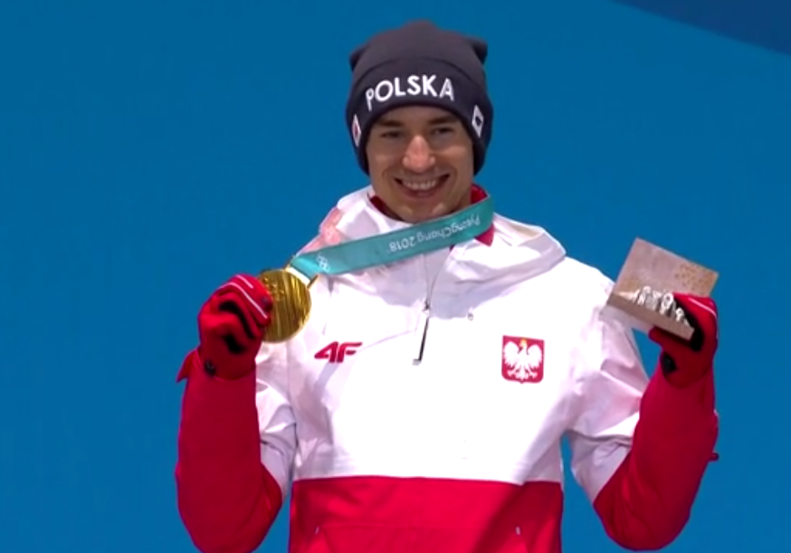 Kamil Stoch ze złotem