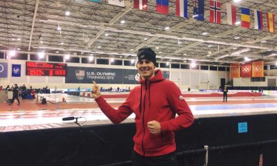 Sebastian Kłosiński na olimpijskiej arenie