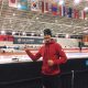 Sebastian Kłosiński na olimpijskiej arenie