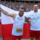 Wojciech Nowicki i Paweł Fajdek celebrują sukces