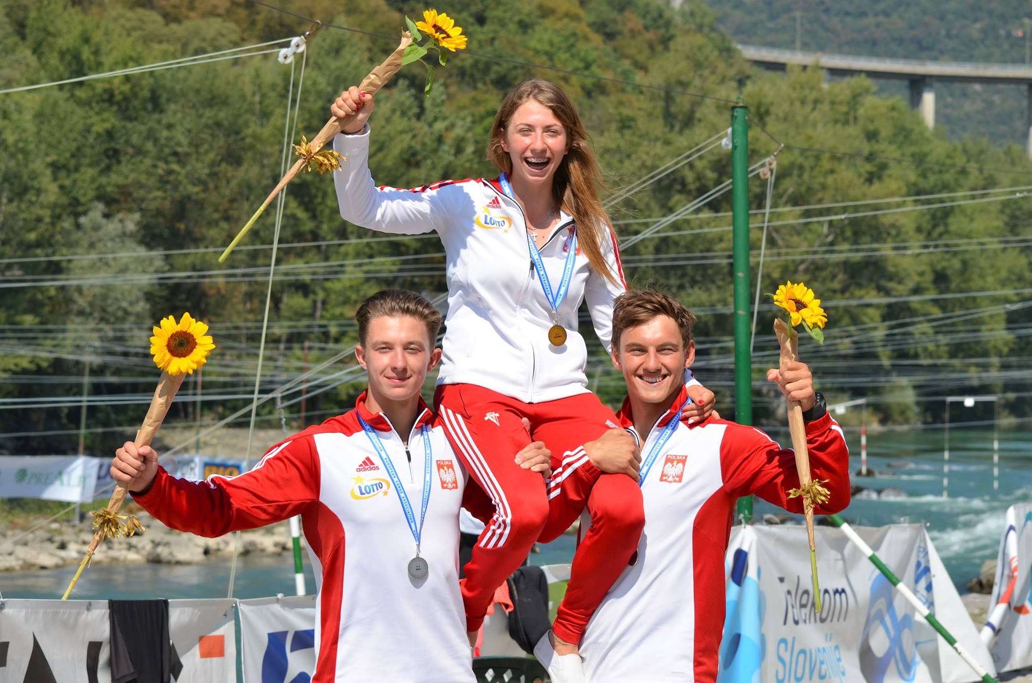 Klaudia Zwolińska na podium