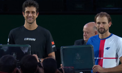 Łukasz Kubot wraz z Marcelo Melo