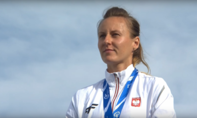 Alicja Jeromin na podium