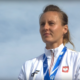 Alicja Jeromin na podium