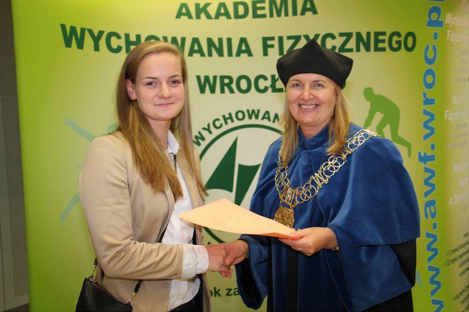 Oliwia Jabłońska zaczyna studia