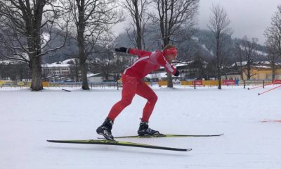 Witold Skupień podczas biegu