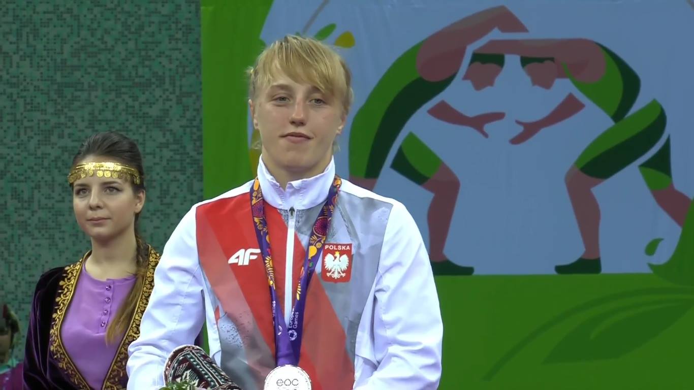 Katarzyna Krawczyk na podium