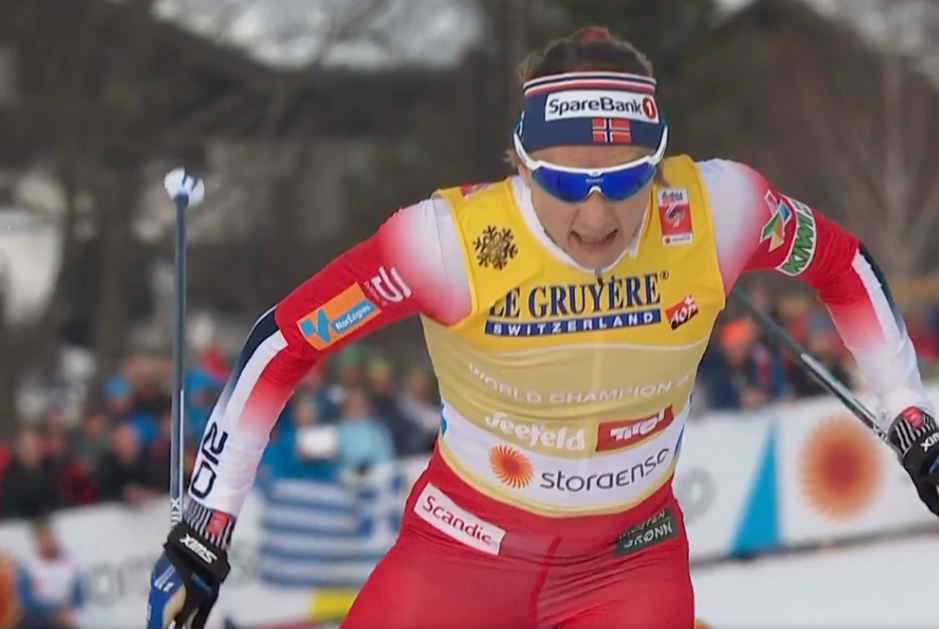 Maiken Caspersen Falla i sprint po złoty medal