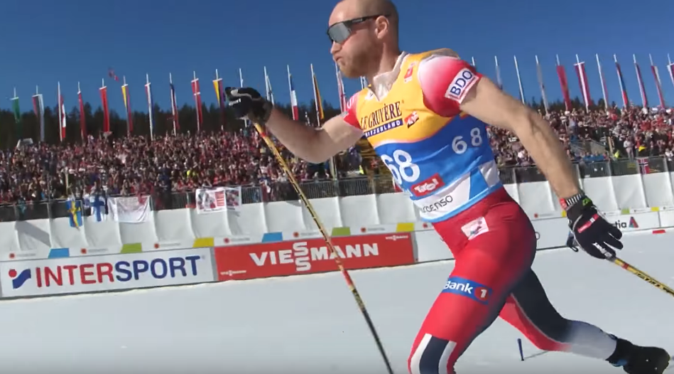 Martin Johnsrud Sundby w akcji