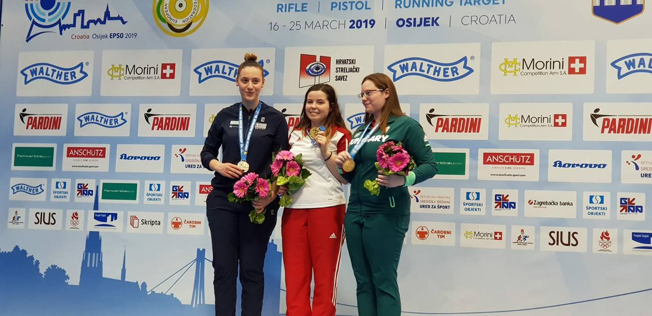 Klaudia Breś na podium