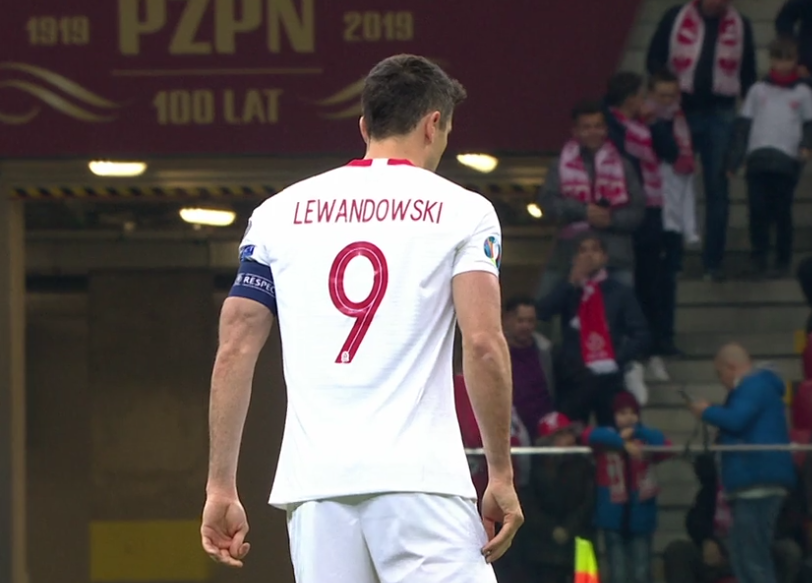 gol lewandowskiego