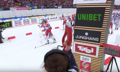 Therese Johaug przed biegiem