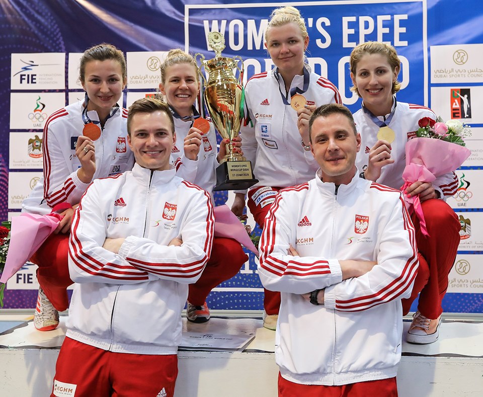 polskie szpadzistki na podium