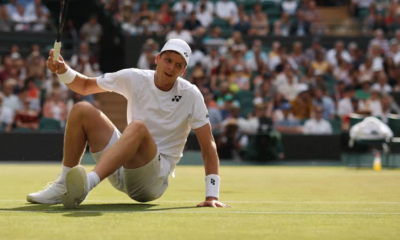 Hubert Hurkacz na Wimbledonie