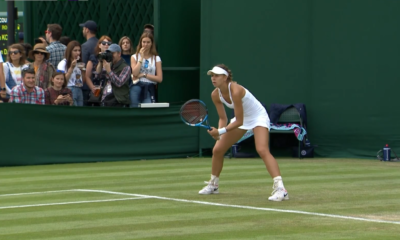 Magda Linette w turnieju Wimbledon