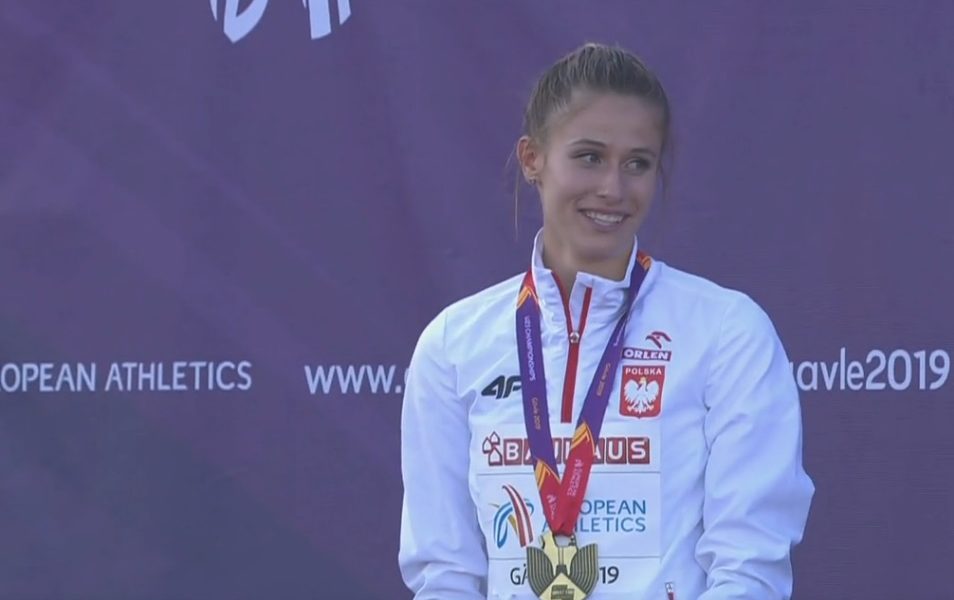 Natalia Kaczmarek ze złotem