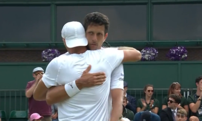 Łukasz Kubot i Marcelo Melo zmęczeni po meczu