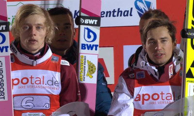 Skoki Polaków drużynówka - Dawid Kubacki, Piotr Żyła, Jakub Wolny, Kamil Stoch